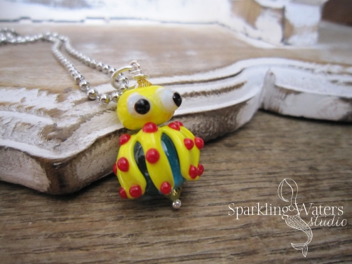 SW Studios - Lampwork Glass Sea Creature
