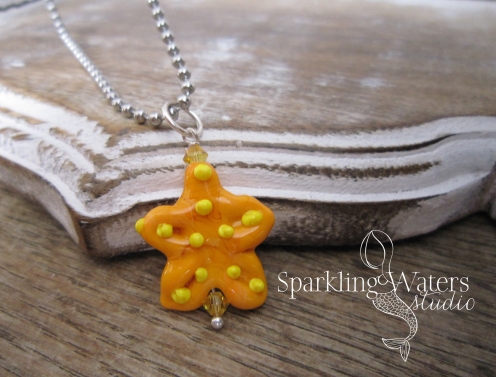 SW Studios - Lampwork Glass Sea Creature