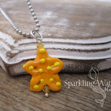 SW Studios - Lampwork Glass Sea Creature