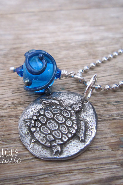 Sink or Swim - Lampwork Glass Bead