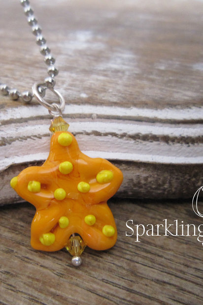 SW Studios - Lampwork Glass Sea Creature