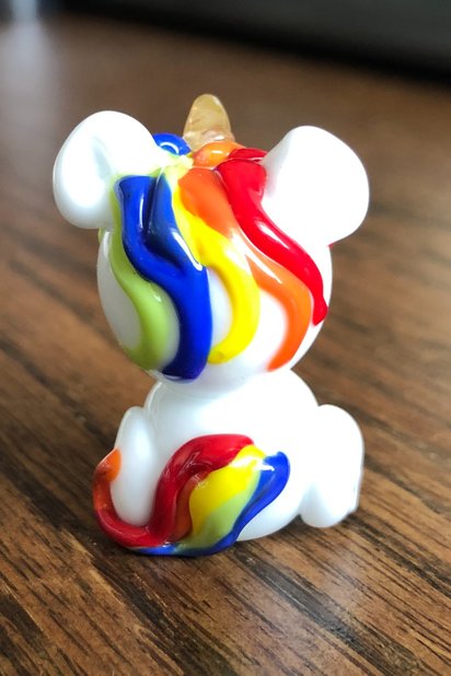 Back of Rainbow Unicorn