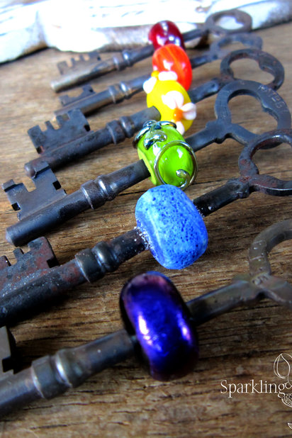 Skeleton Key Pendants, waiting to be made into jewelry