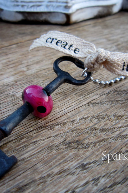Create - Inspire -- Skeleton Key Necklace