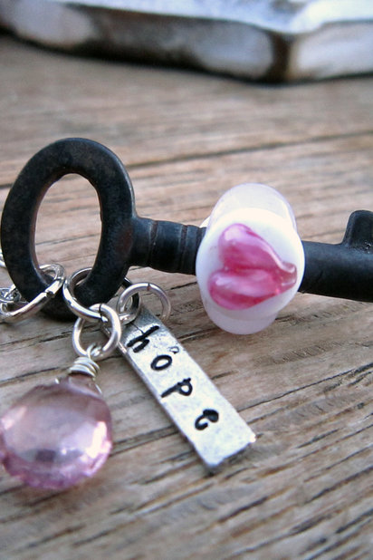 Hope - Skeleton Key Necklace
